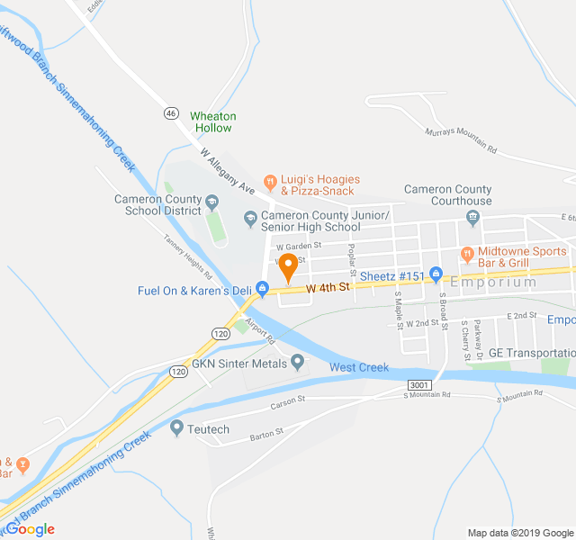 Emporium Arms, Retirement home, Emporium, PA, Senior Living Housing Care