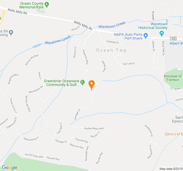 Greenbriar Oceanaire, 55+, Retirement home, Waretown, NJ, Senior Living