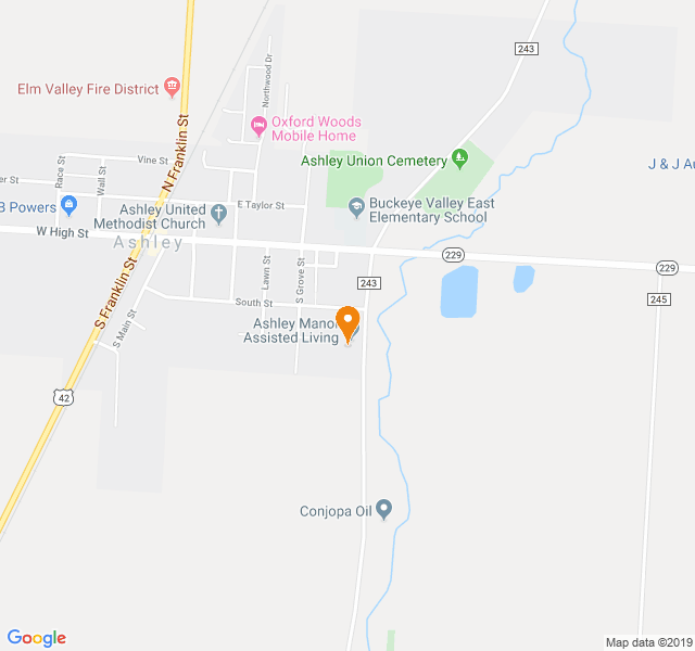 Ashley Manor Inc, Retirement home, Ashley, OH, Senior Living Housing Care