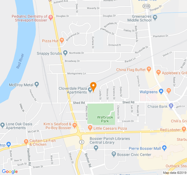 Cloverdale Plaza Apartments, Retirement home, Bossier City, LA, Senior