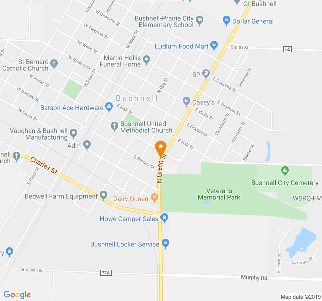 Courtyard Estates of Bushnell, Retirement home, Bushnell, IL, Senior