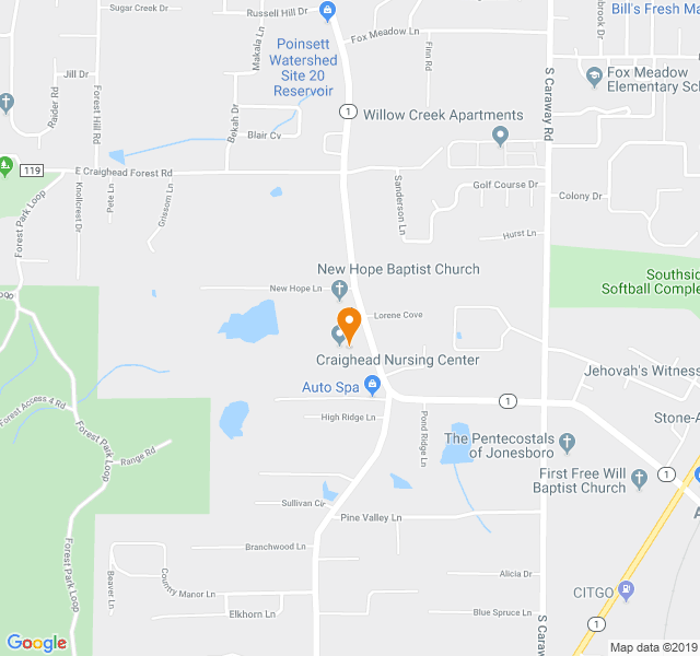 Craighead Nursing Center, Retirement home, Jonesboro, AR, Senior Living