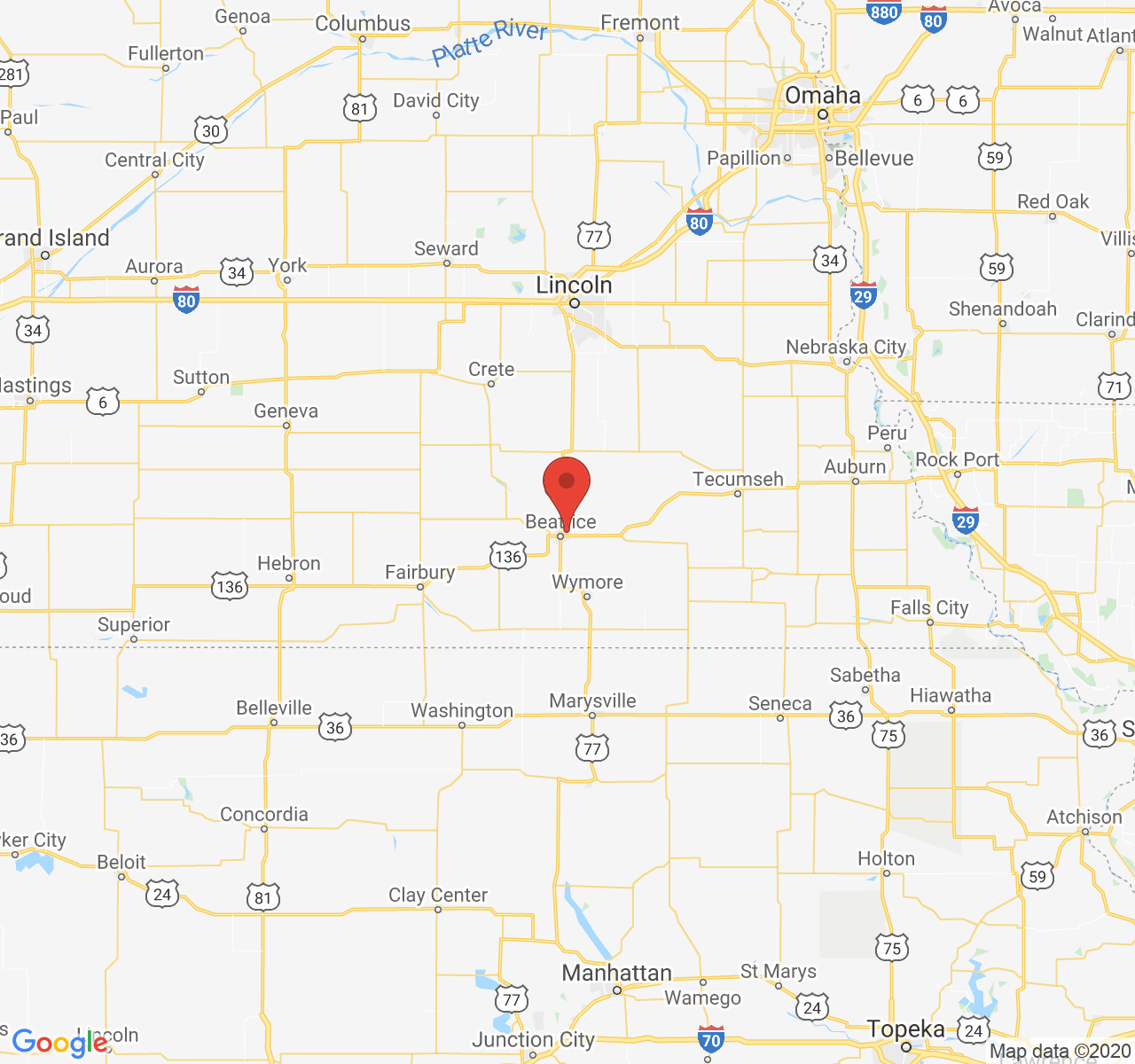 East Arbor Meadows, Retirement home, Beatrice, NE, Senior Living