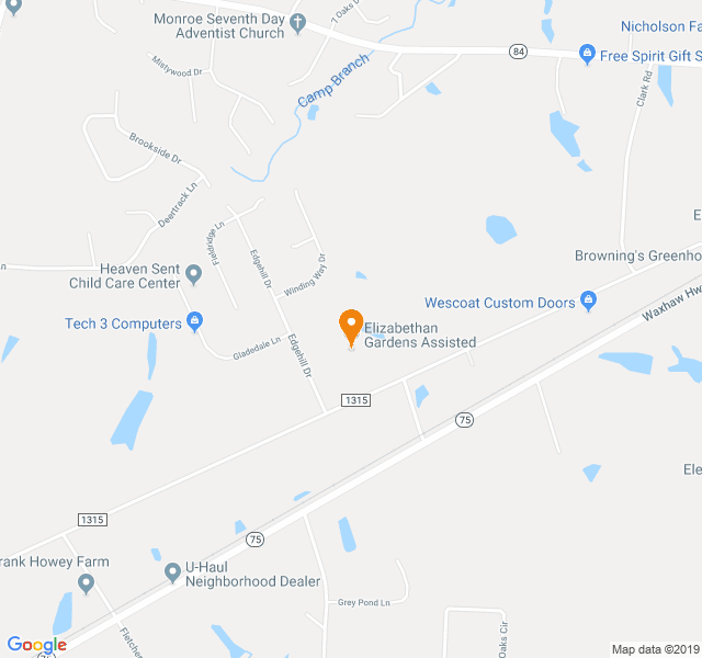 Elizabethan Gardens Rest Home, Retirement home, Monroe, NC