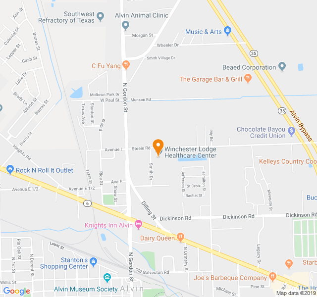 Winchester Lodge, Retirement home, Alvin, TX, Senior Living Housing Care