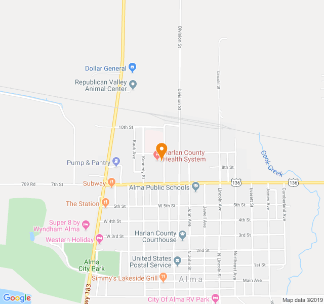 Colonial Villa Center, Retirement home, Alma, NE, Senior Living Housing