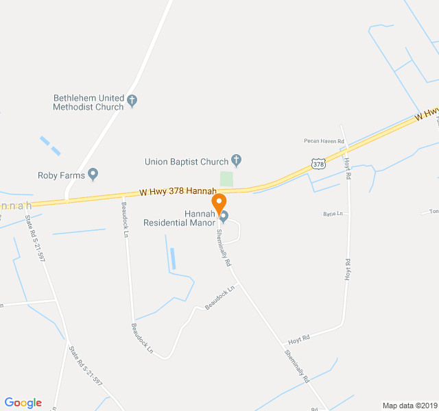 Hannah Residential Manor, Retirement home, Pamplico, SC, Senior Living