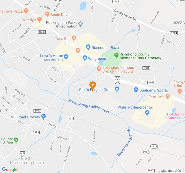 Pines Apartments, Retirement home, Rockingham, NC, Senior Living