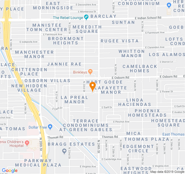 Biltmore Vista Townhomes, Retirement home, Phoenix, AZ, Senior Living