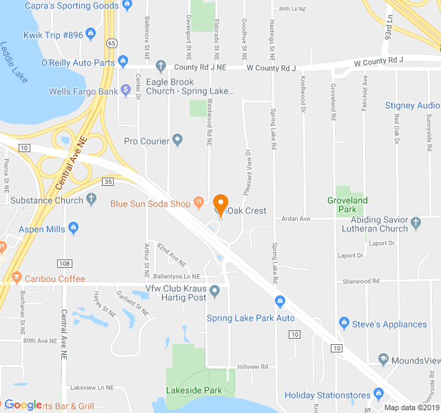 Oak Crest, Retirement home, Spring Lake Park, MN, Senior Living Housing