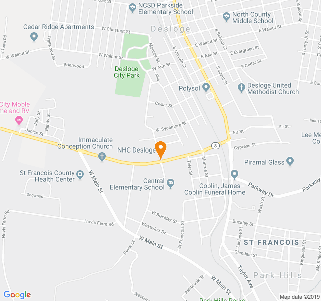 NHC HealthCareDesloge, Retirement home, Desloge, MO, Senior Living