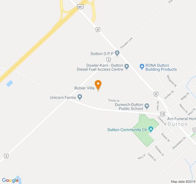 Bobier Villa, Retirement home, Dutton, ON, Senior Living Housing Care