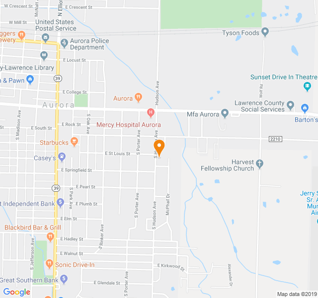 Hudson House, Retirement home, Aurora, MO, Senior Living Housing Care