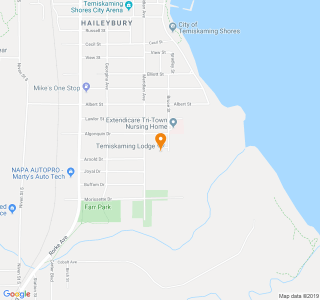 Temiskaming Lodge, Retirement home, Haileybury, ON, Senior Living