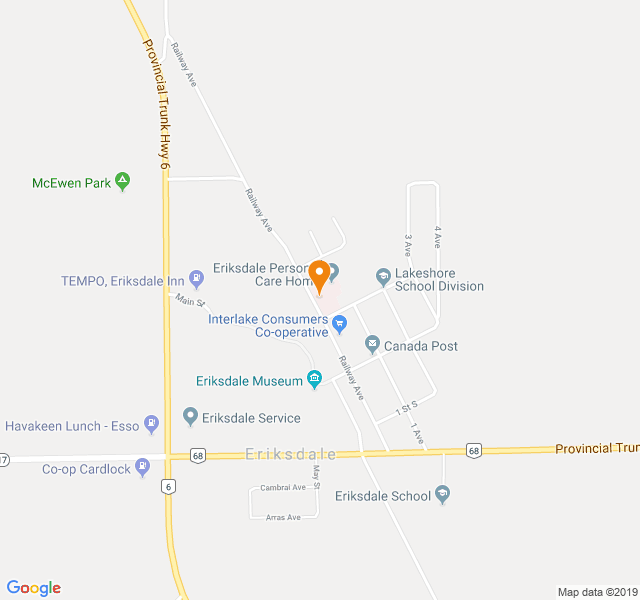 Eriksdale Personal Care Home, Retirement home, Eriksdale, MB, Senior