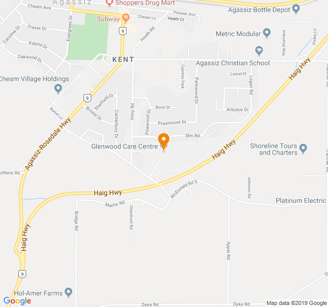 Glenwood Care Centre, Retirement home, Agassiz, BC, Senior Living