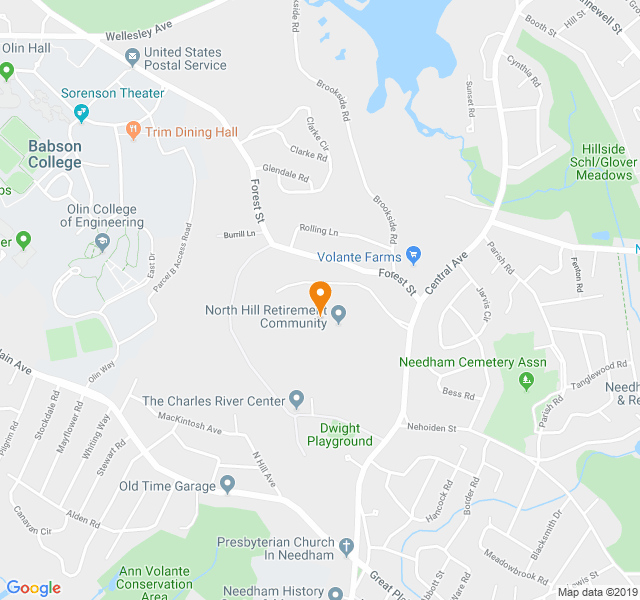 North Hill, Retirement home, Needham, MA, Senior Living Housing Care