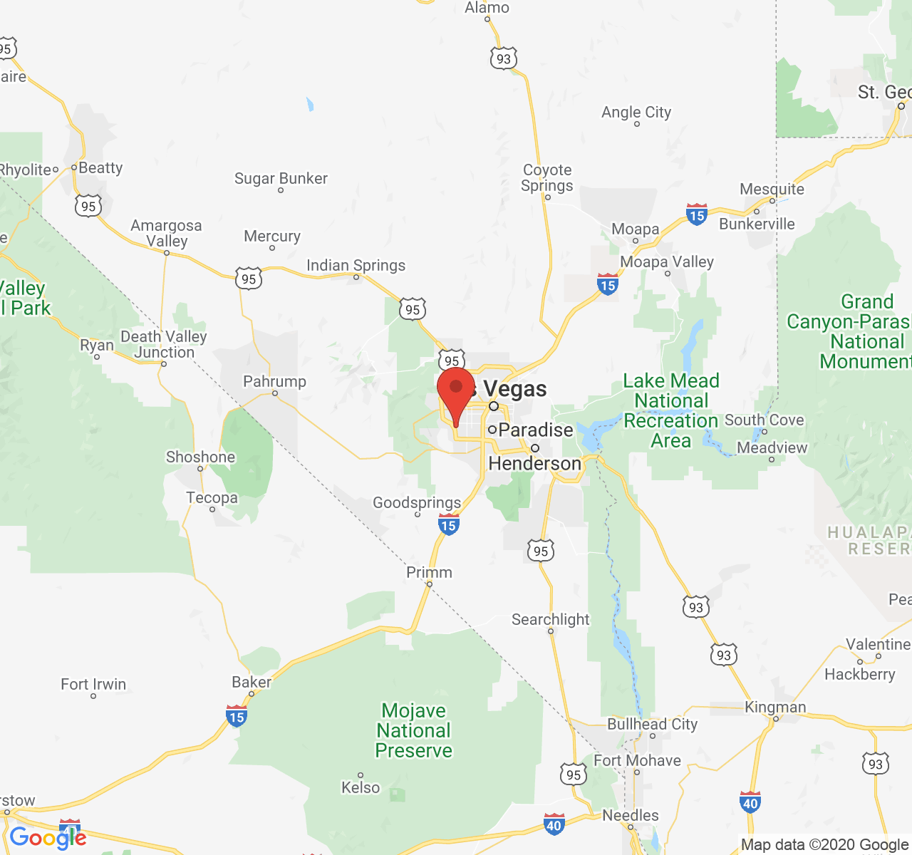 Spring Valley Las Vegas Map