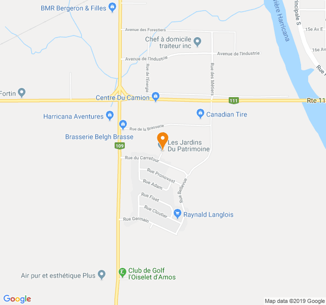 Les Jardins du patrimoine Amos, Retirement home, Amos, QC, Senior