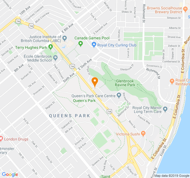 Google Maps Queens Park Queens Park Coop, Retirement home, New Westminster, BC, Senior Living