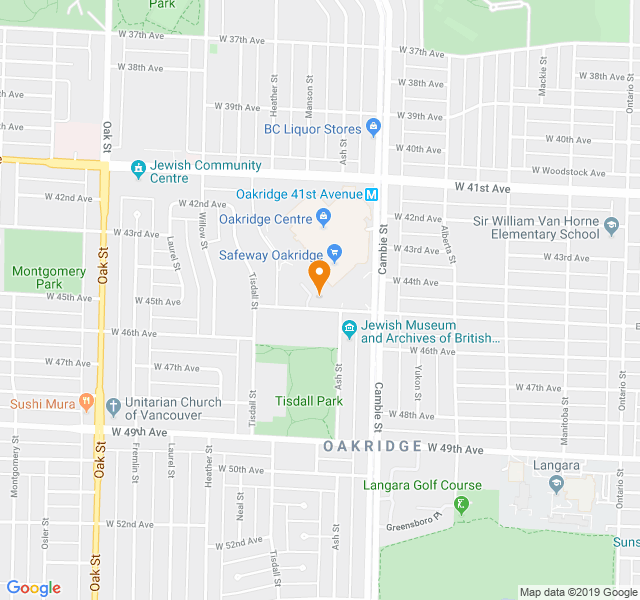 Oakridge House, Retirement home, Vancouver, BC, Senior Living Housing Care