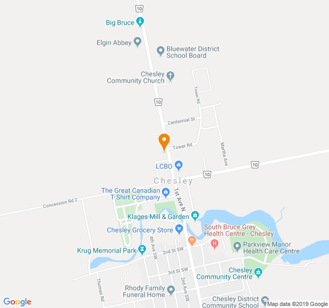 The Halliday House, Retirement home, Chesley, ON, Senior Living Housing