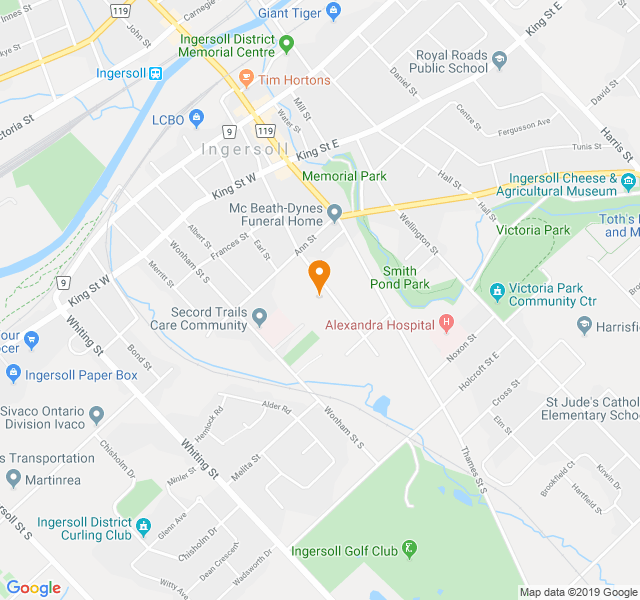 Oxford Manor Retirement Residence, Retirement home, Ingersoll, ON