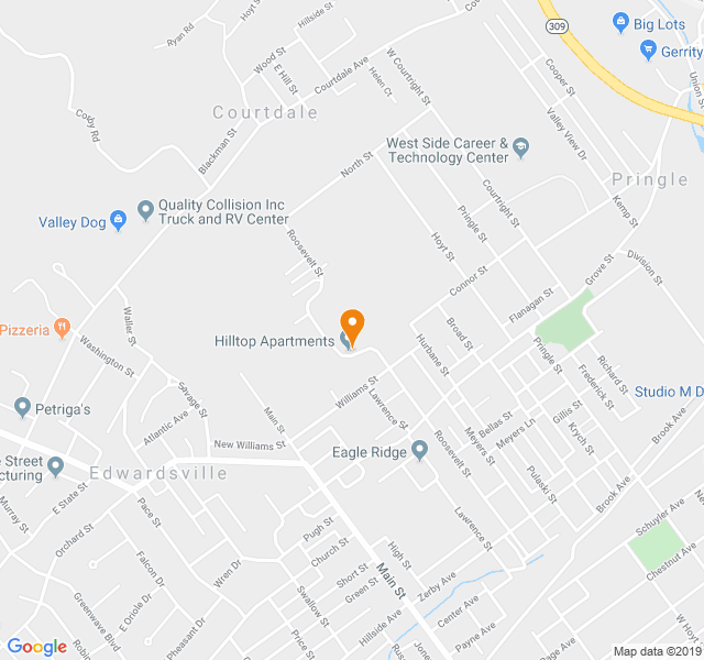 Hilltop Apartments, Retirement home, Kingston, PA, Senior Living