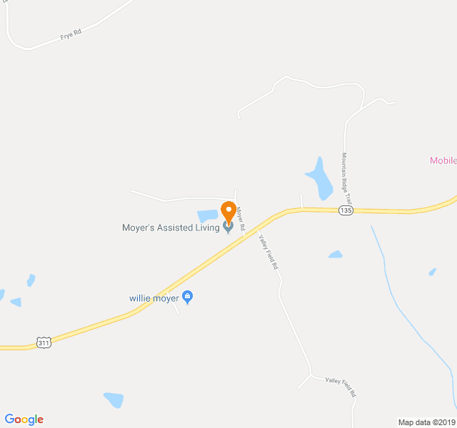 Moyers Rest Home, Retirement home, Stoneville, NC, Senior Living