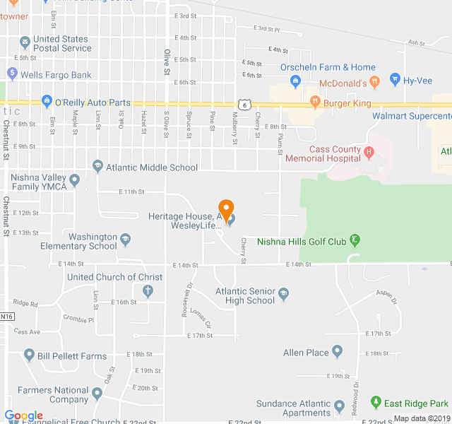 Wesley Heritage House, Retirement home, Atlantic, IA, Senior Living