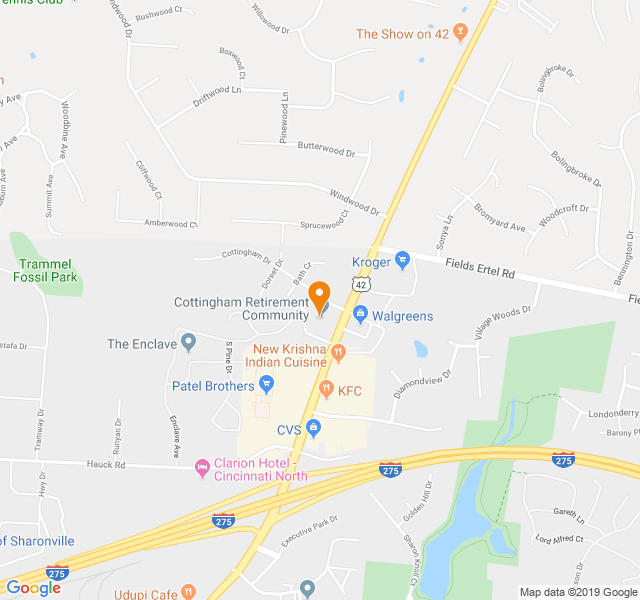 COTTINGHAM RETIREMENT COMMUNITY, Retirement home, Cincinnati, OH