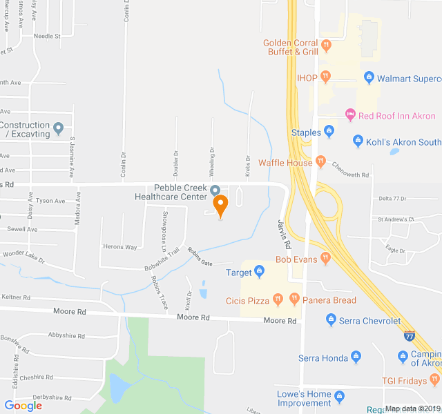 Pebble Creek Nursing home, Retirement home, Akron, OH, Senior Living