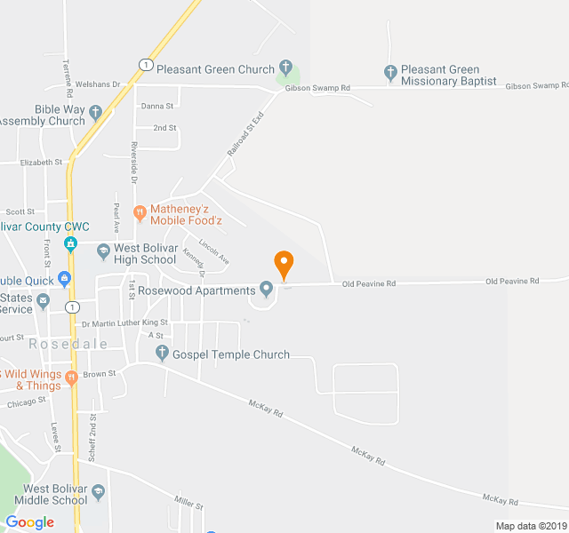 Rosewood Apartments, Retirement home, Rosedale, MS, Senior Living