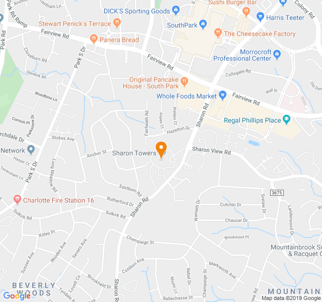 Sharon Towers, Retirement home, Charlotte, NC, Senior Living Housing Care