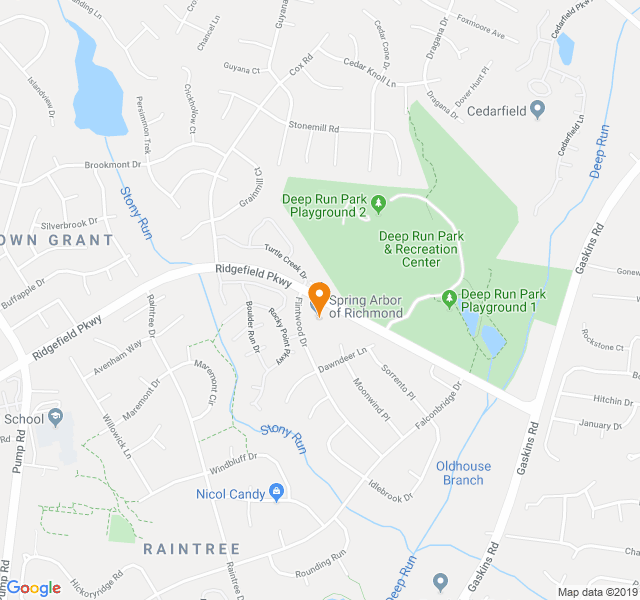 Campus Map Spring Arbor Spring Arbor of Richmond, Retirement home, Richmond, VA, Senior Living