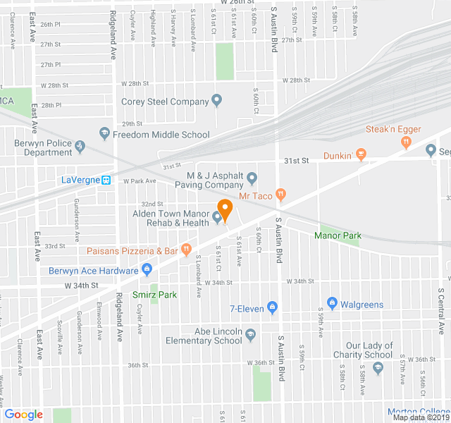 Alden Town Manor Rehabilitation Health Care Center, Retirement home