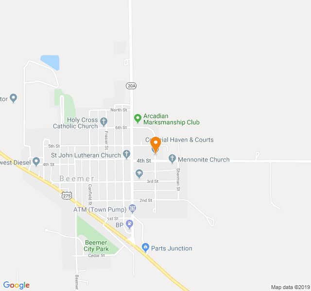 Colonial Haven Colonial Courts, Retirement home, Beemer, NE, Senior