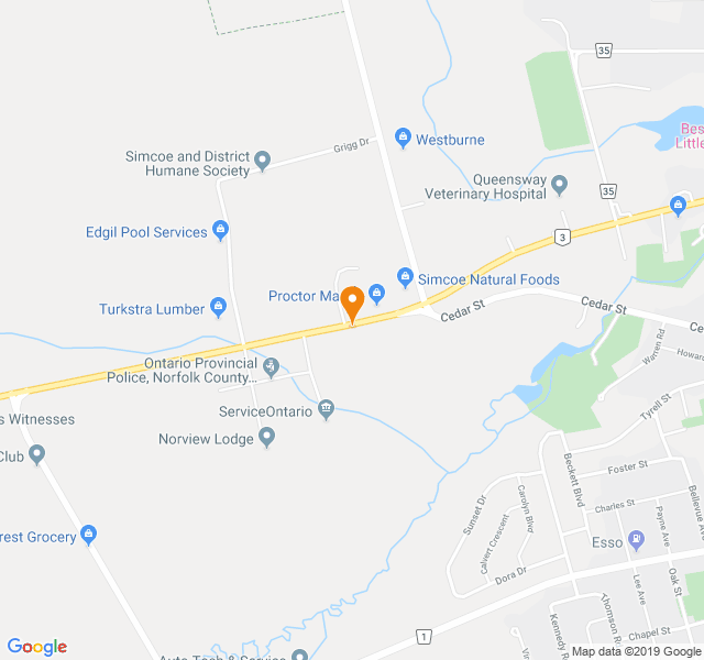 Cedar Cove Washington Map Cedarwood Village Retirement, Retirement home, Simcoe, ON, Senior