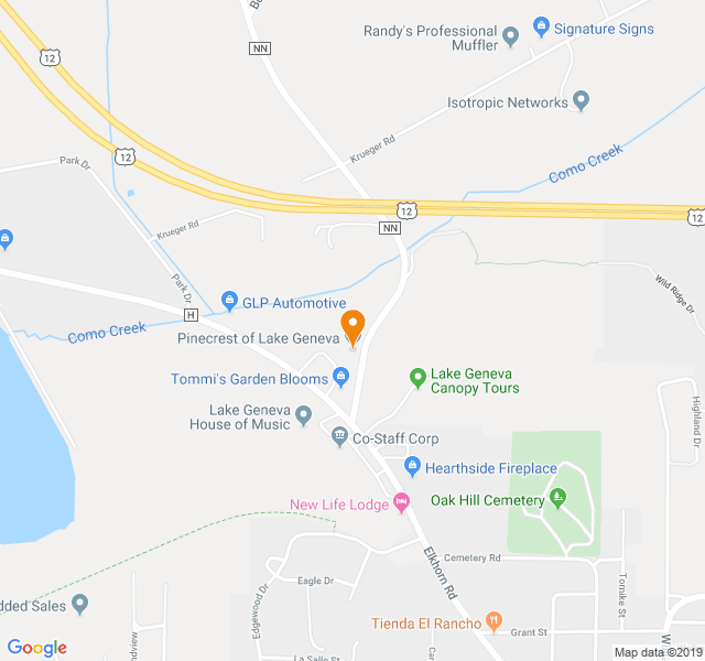 Pinecrest Of Lake Geneva Inc, Retirement home, Lake Geneva, WI, Senior