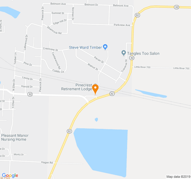 Pinecrest Retirement Lodge, Retirement home, Ashdown, AR, Senior Living