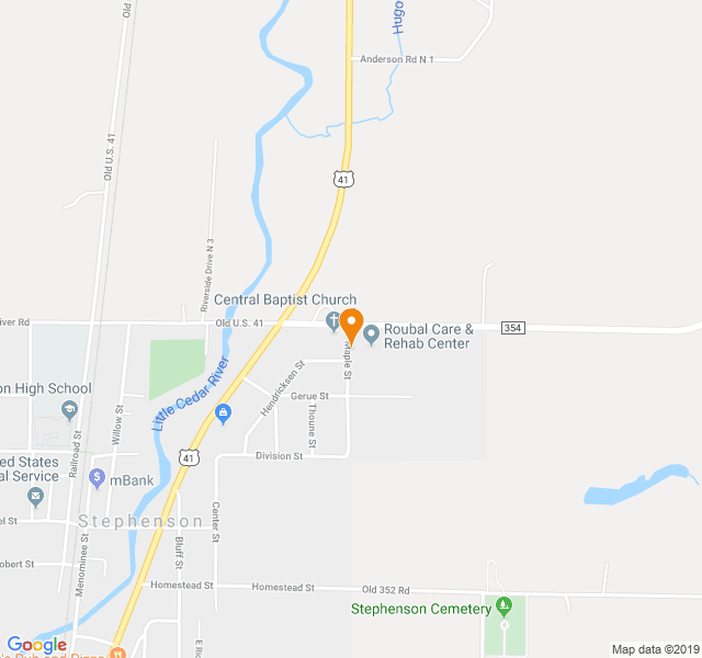 Roubal Care and Rehab Center, Retirement home, Stephenson, MI, Senior