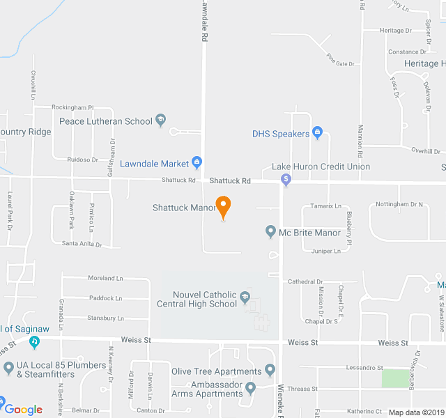 Shattuck Manor, Retirement home, Saginaw, MI, Senior Living Housing Care