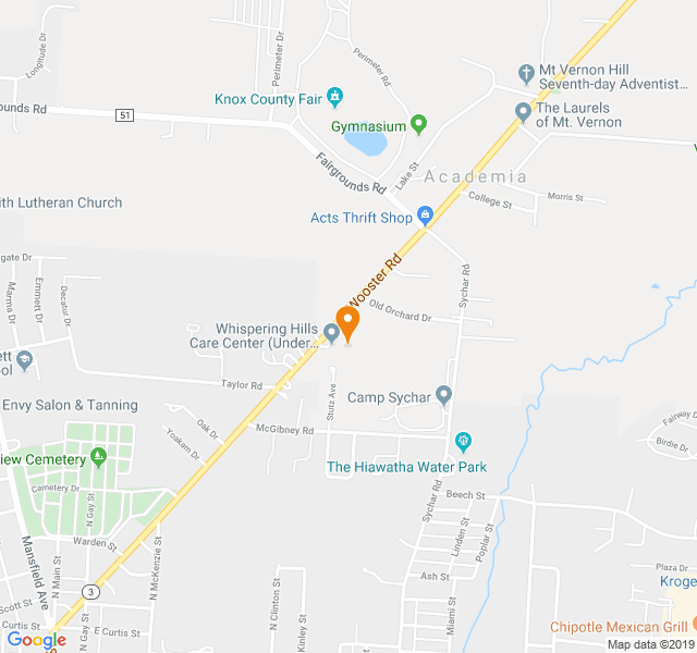 Whispering Hills Care Center, Retirement home, Mount Vernon, OH, Senior