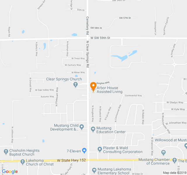 Arbor House of Mustang, Retirement home, Mustang, OK, Senior Living