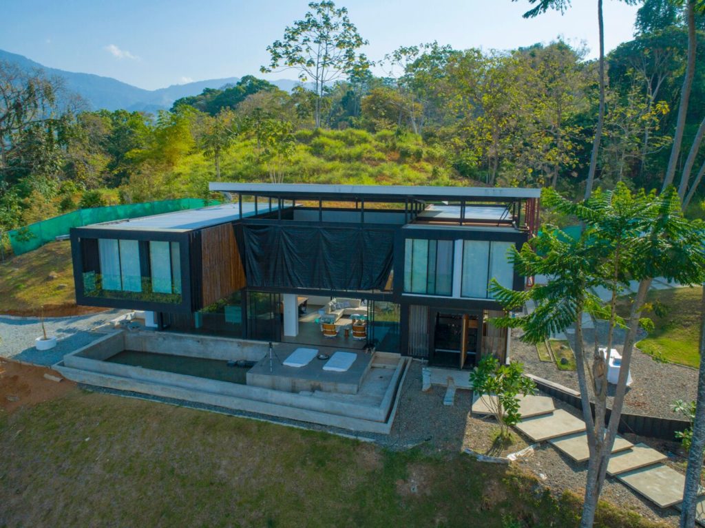 Modern Ocean View Home Built With Shipping Containers Costa Rica