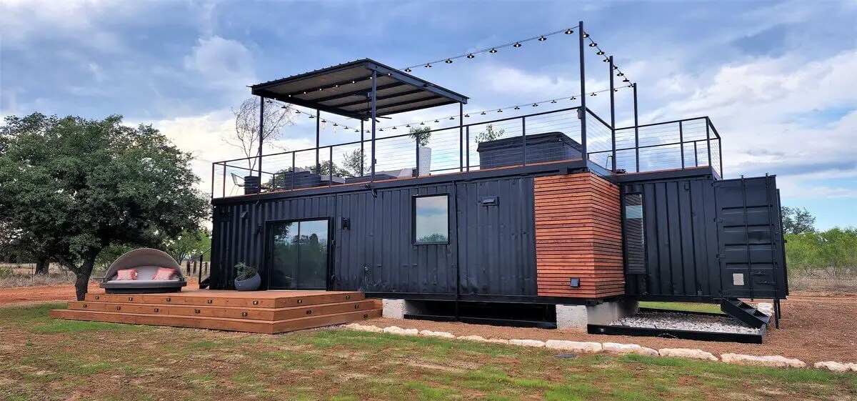 From 2 Shipping Containers to a Fully Functional Airbnb