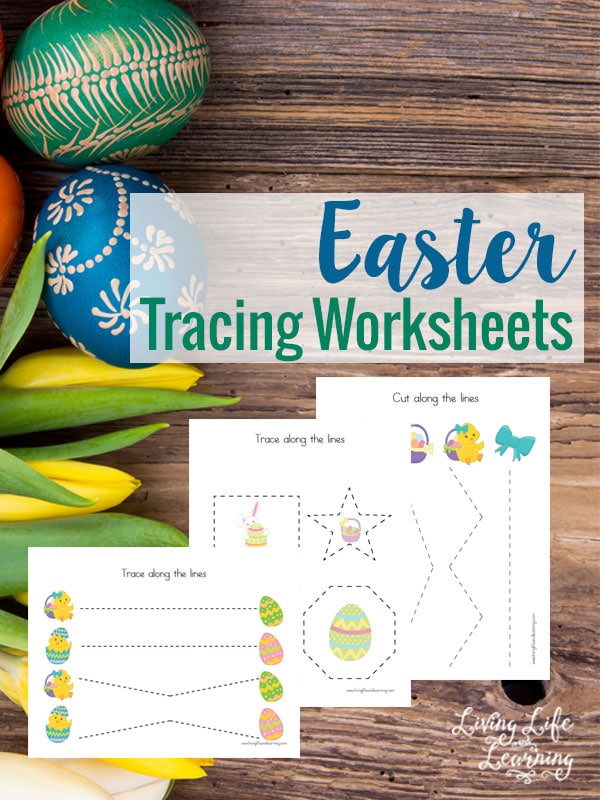 Easter Tracing Worksheets