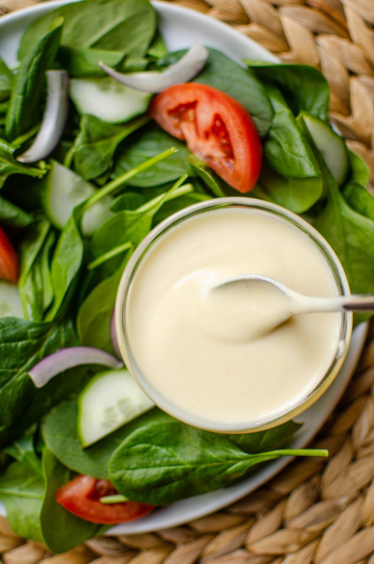 Hummus Dressing Living Lou
