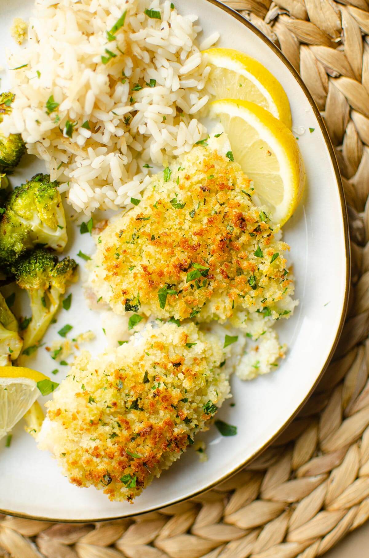 Panko Crusted Cod Living Lou