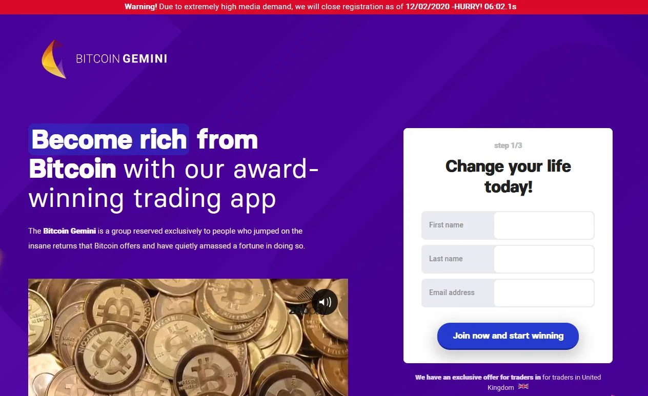 Bitcoin Gemini Review This Fake App Hasn't Really Been
